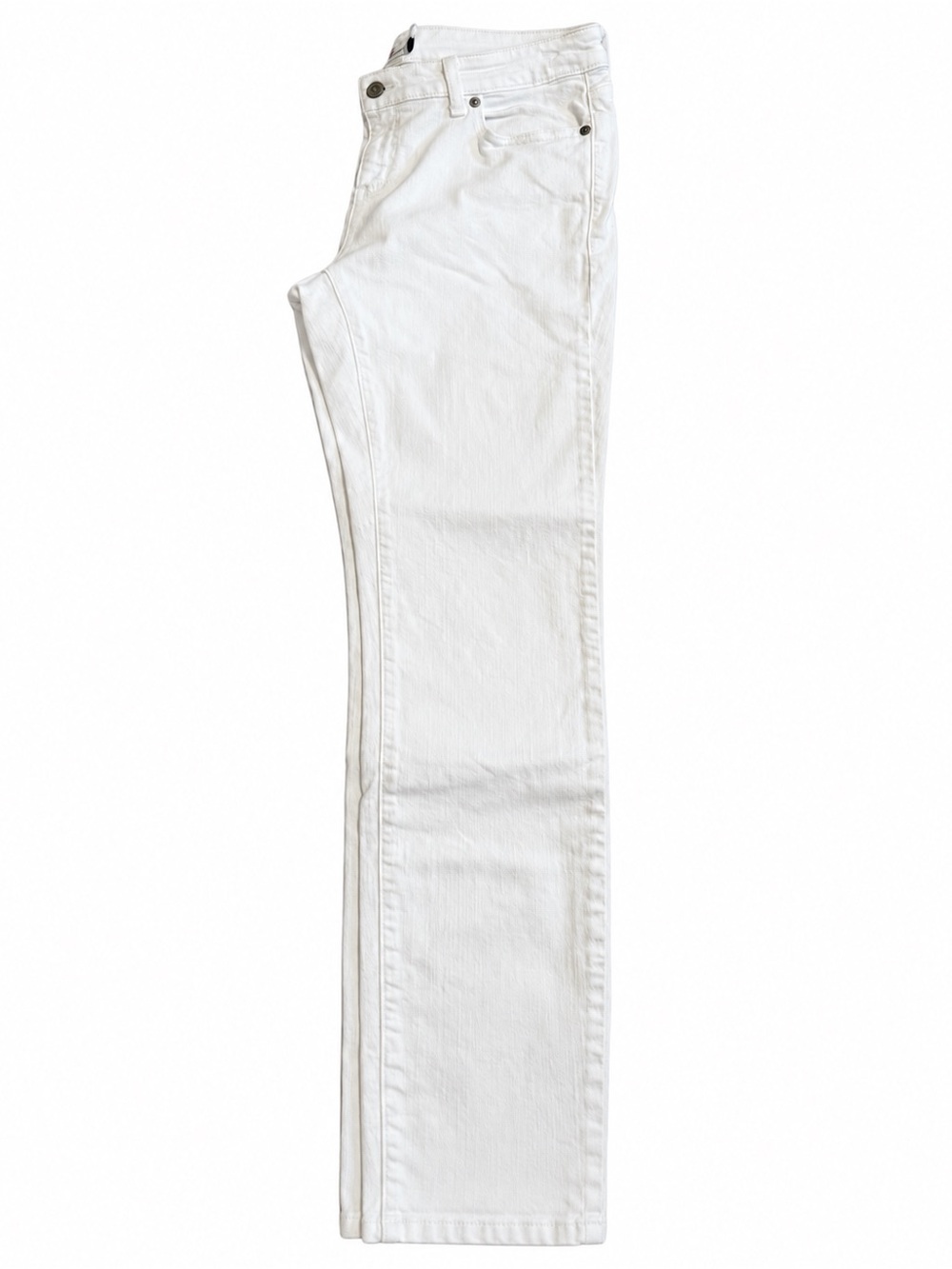 Vineyard Vines Women's White Straight-Leg Jeans